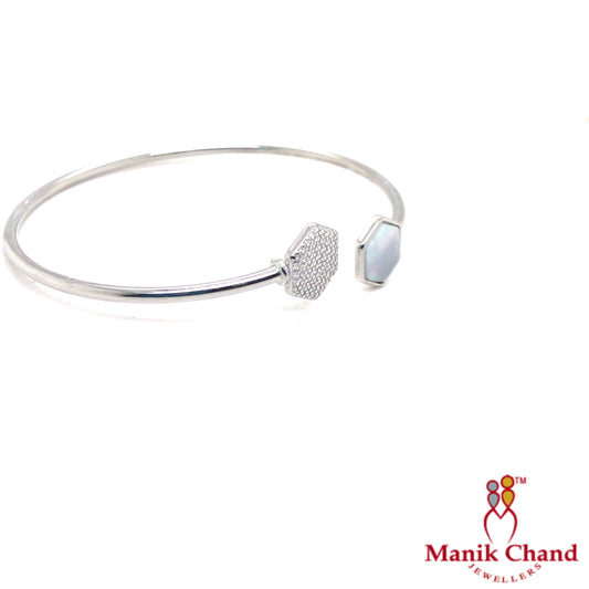 Hexagon Bendable Bracelet | 925 Silver