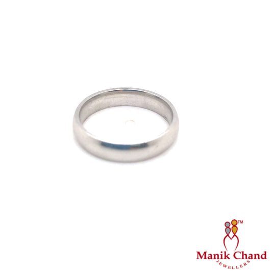 Plane Band Ring | 925 Silver