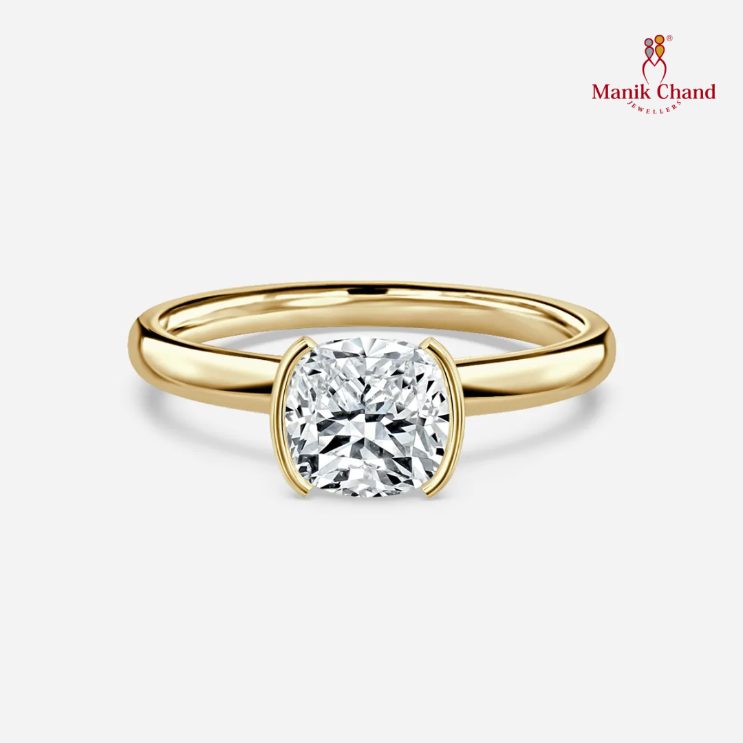 Diamond Ring Manikchand Gold Jewellery Design Luminary Embrace Two