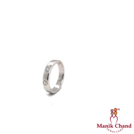 स्क्रू स्टोन अंगूठी | 925 चांदी