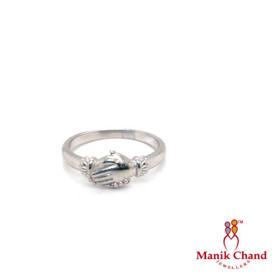 Handholding Ring | 925 Silver