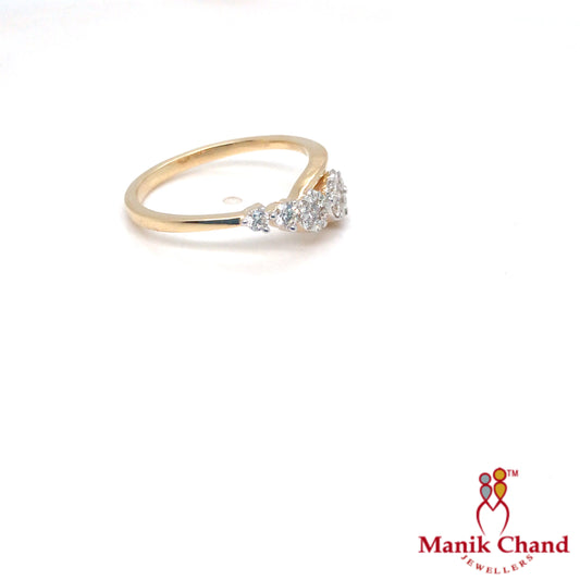 Decending Diamond Ring