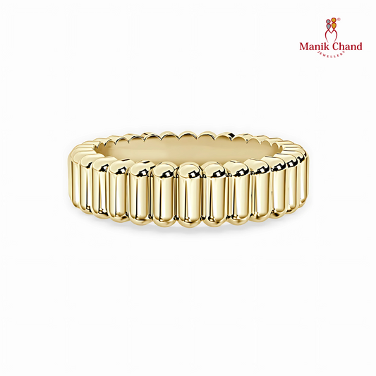 Bulletin Infinity Gold Ring | 18kt GOLD