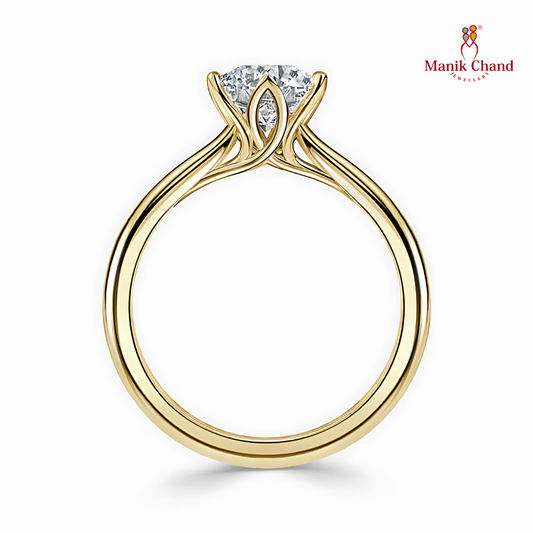 Floatel Solitaire Ring