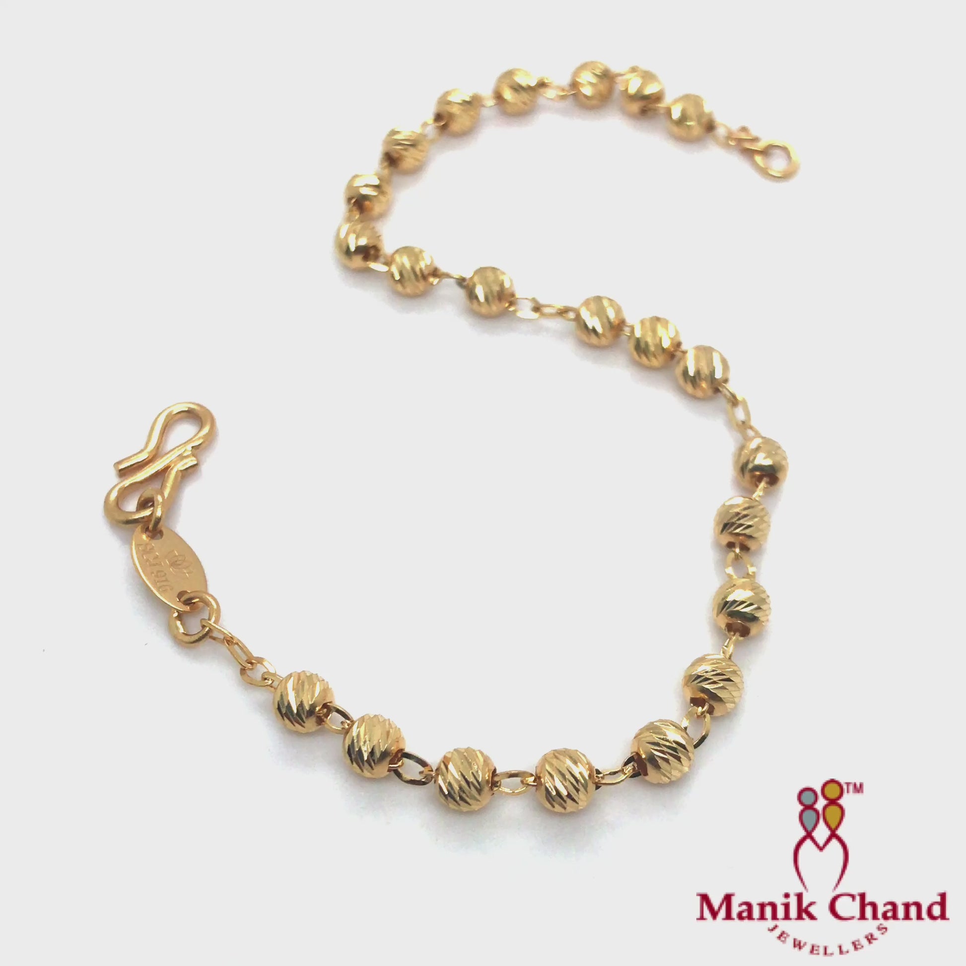 Mattar Maala Bracelet | 22kt GOLD