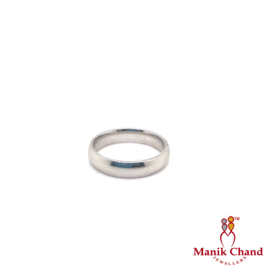 Plane Band Ring | 925 Silver