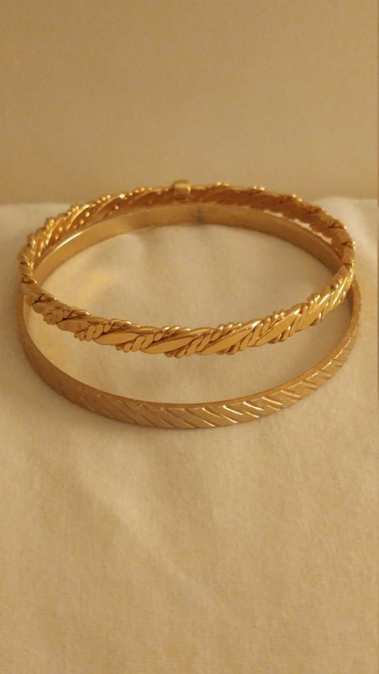 Lumo Loop GOLD BANGLE