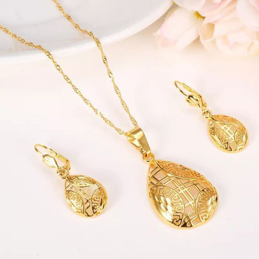 Aurum Lock GOLD PENDANT SET