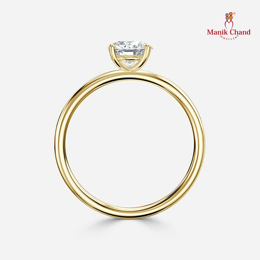 Timeless Brilliance Round Cut Diamond Ring