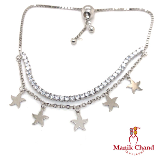 5 Stars Lucky charms Bracelet | 925 Silver