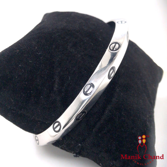Cartier Silver Bangle | 925 Silver