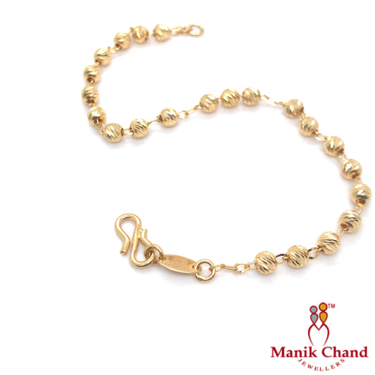 Mattar Maala Bracelet | 22kt GOLD