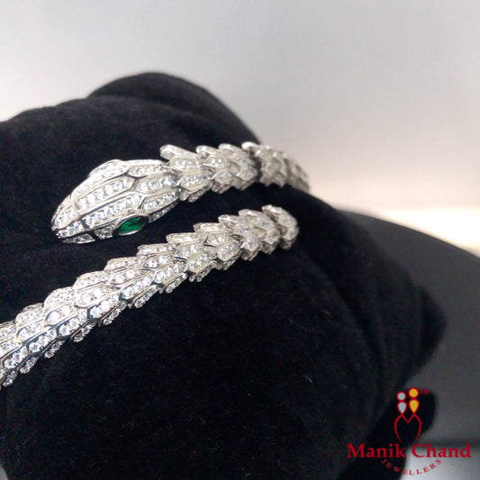 Bvlgari Bracelet Emerald Eye | 925 Silver