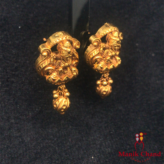 Lucky Laxmi Temple Earing