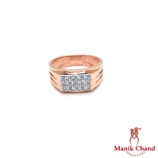 Signity Diamond Gents Ring