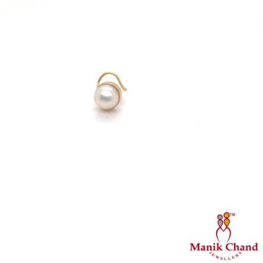 Pearl Wire Nosepin | 22kt GOLD