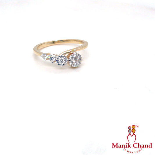 Decending Diamond Ring