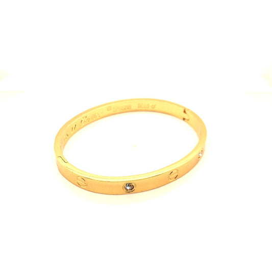 Cartier Éclat Stone Bracelet – 18KT Gold with Alternating Stones