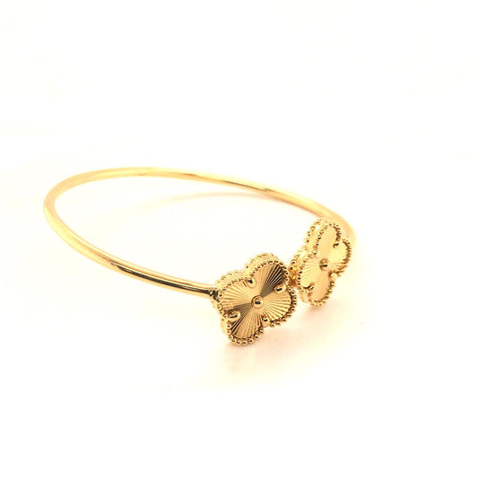 Van Cleef Élégance Motif Bracelet | 18KT Gold