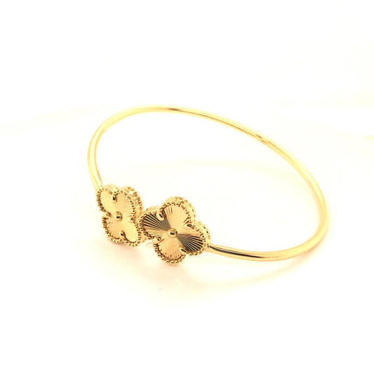Van Cleef Élégance Motif Bracelet | 18KT Gold