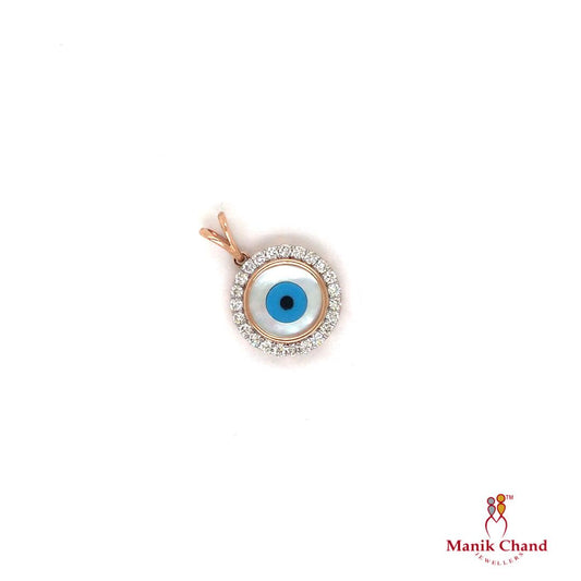 Evergreen Evil Eye Diamond Pendant