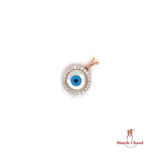 Evergreen Evil Eye Diamond Pendant