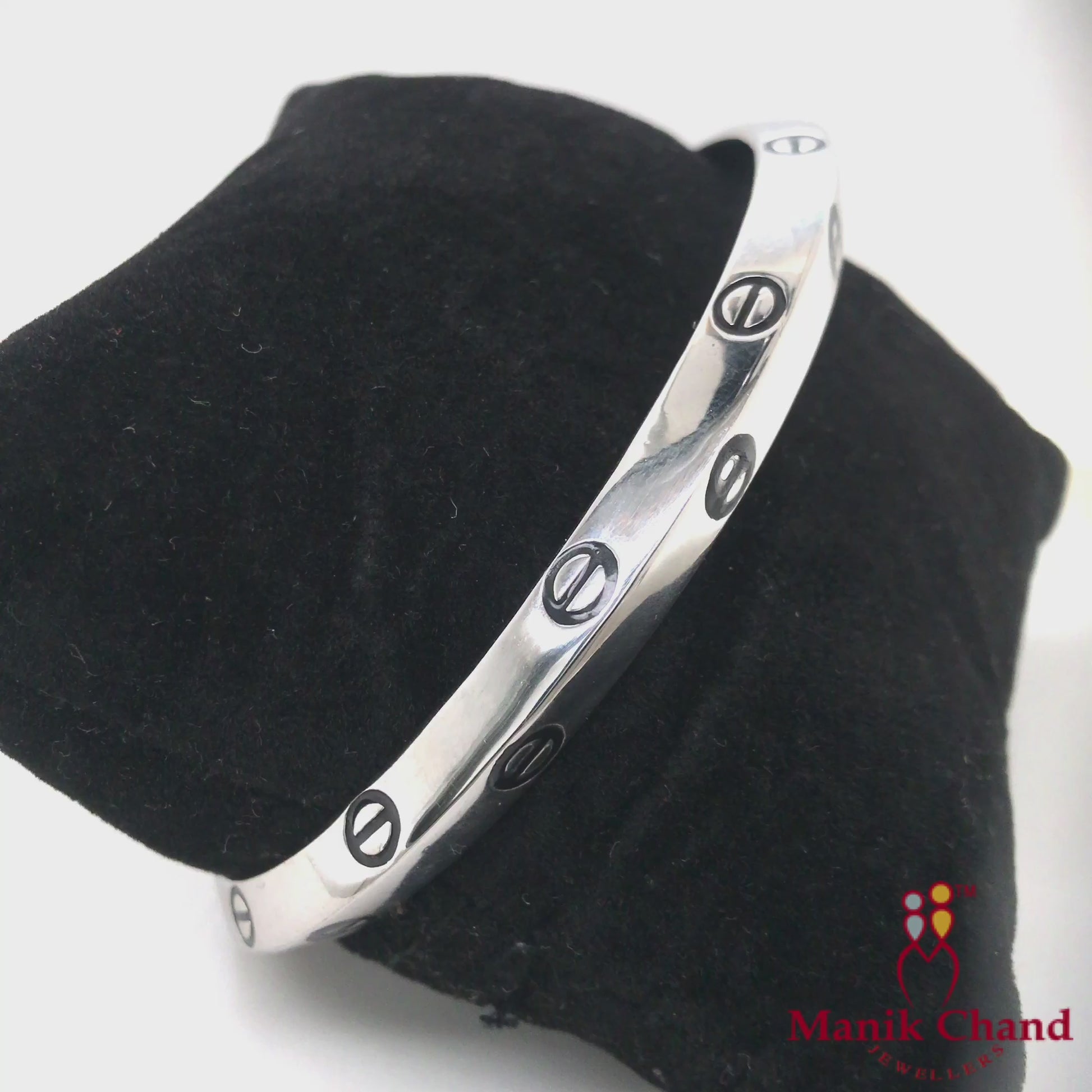 Cartier Silver Bangle | 925 Silver