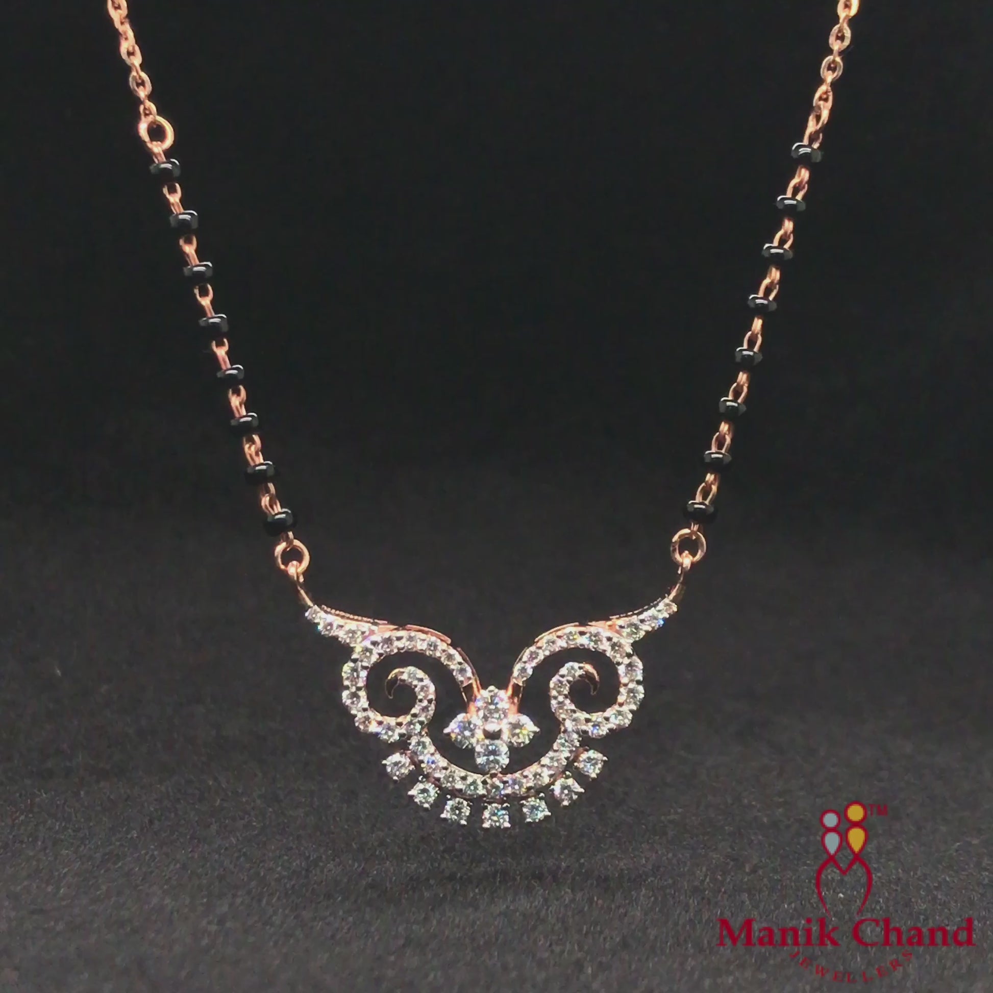 Indra Diamond Mangalsutra