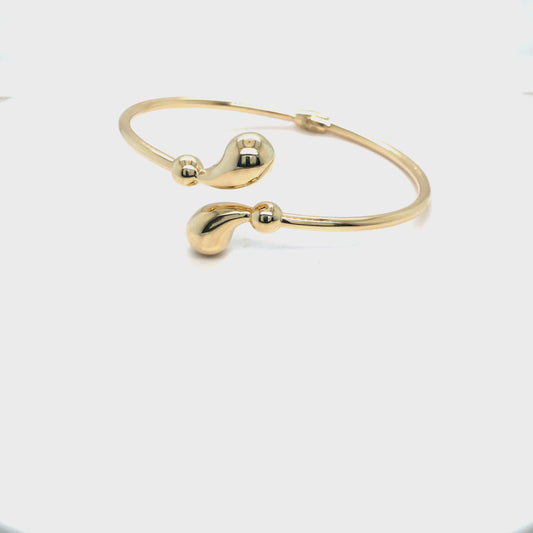 Bottega Veneta Oro Weave Bracelet – 18KT Textured Gold Luxury