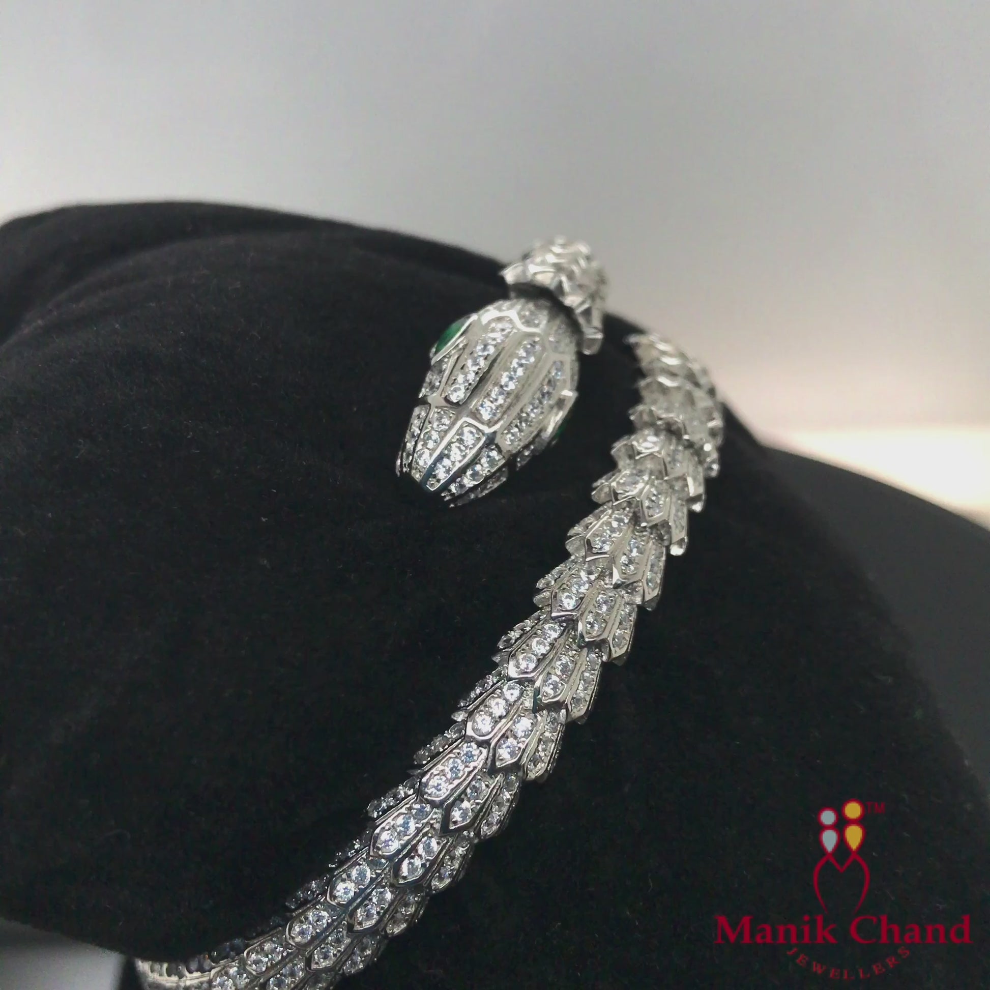 Bvlgari Bracelet Emerald Eye | 925 Silver