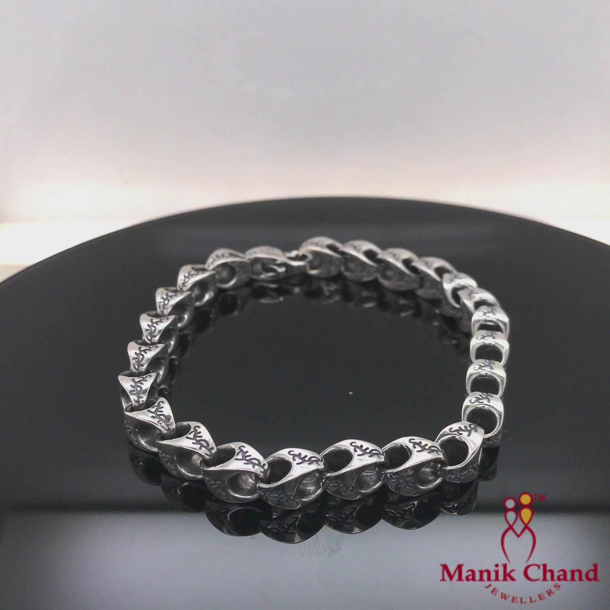 Sterling Silver Statement Chain Bracelet | 925 Silver